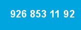 926 853 11 92